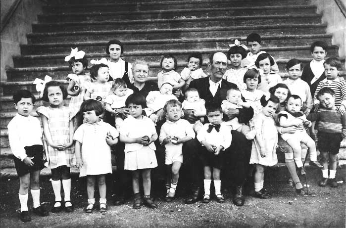 Les Mocellin, une famille nombreuse - 1934